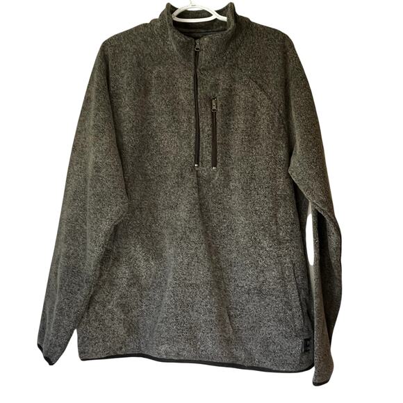 NWT! VTG1946 Men's Gray 1/4 Zip Sweater Size XL - Picture 1 of 11